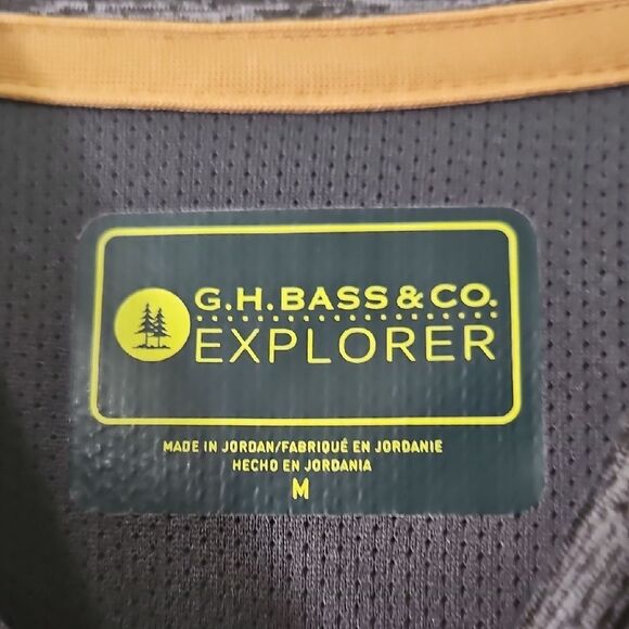 G.H. Bass & Co. Explorer Gray Pullover M - Picture 2 of 7